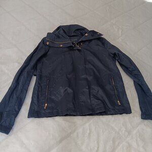 Talbots full zip rain jacket size 2